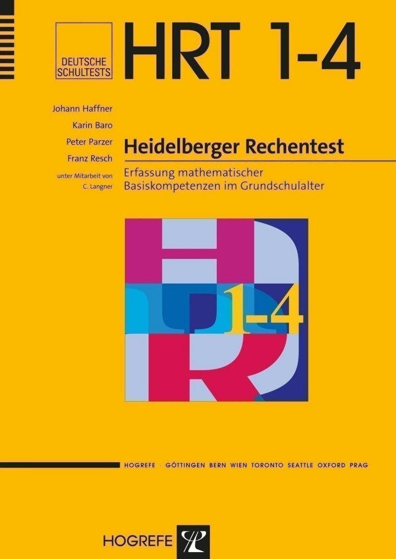 HRT 1-4, 10 Testhefte