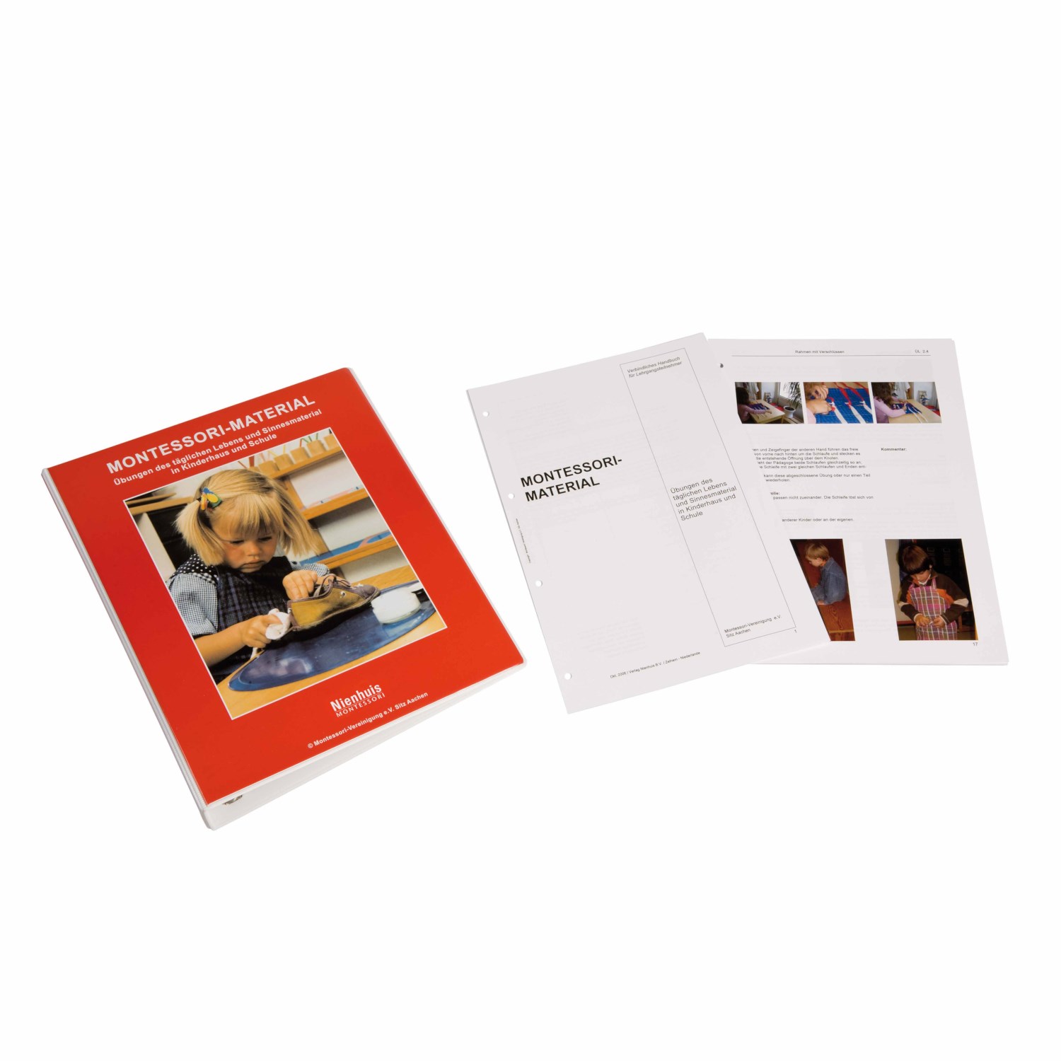 Montessori-Materialbücher 1-3