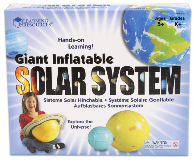 Sonnensystem, aufblasbare Modelle, 3-10 Jahre