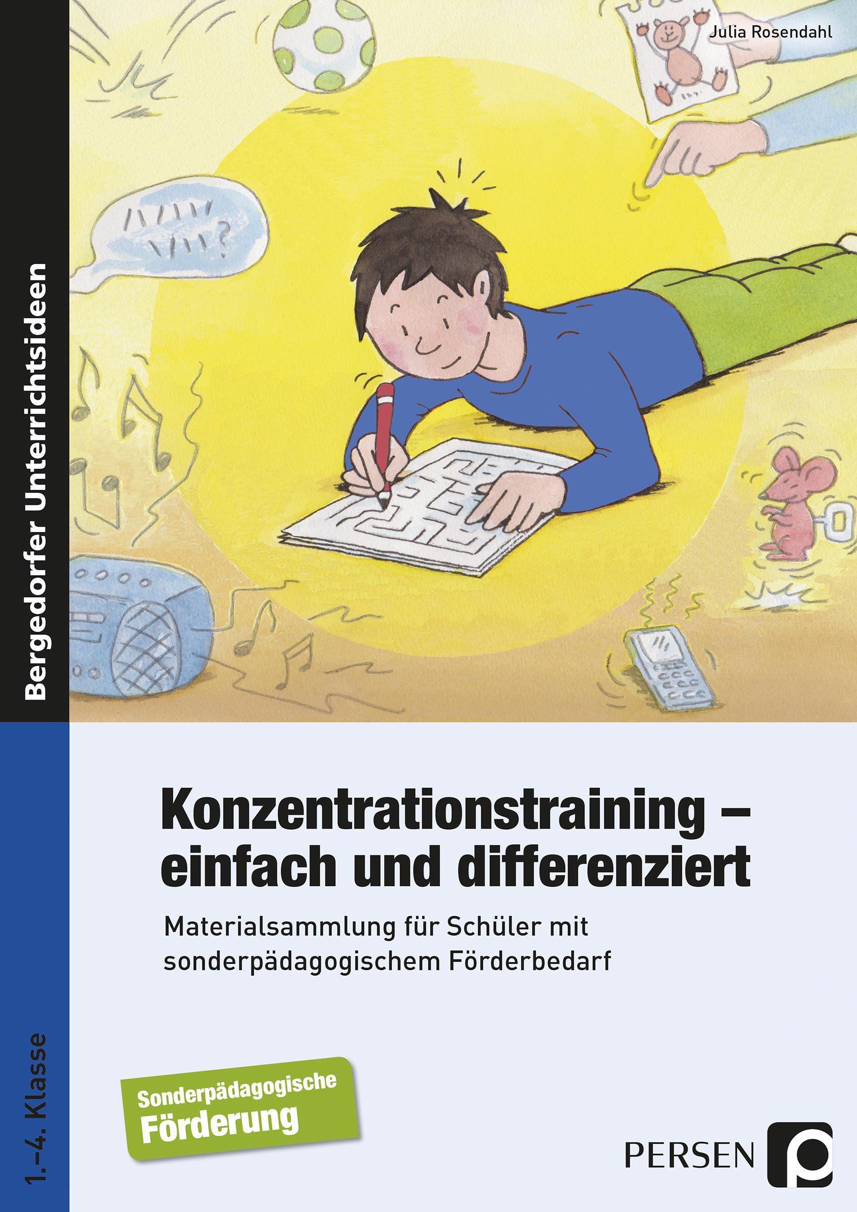 Konzentrationstraining - einfach und differenziert, Buch, 1.-4. Klasse