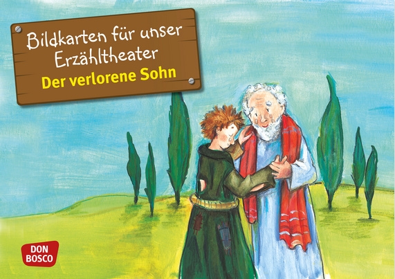 Kamishibai Bildkartenset - Der verlorene Sohn, 3-8 Jahre