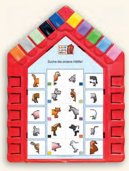 Logo-Lernhaus - Komplett-Set 1 Kinderwissen, 3-4 Jahre