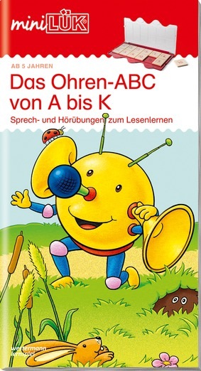 miniLÜK Ohren-ABC von A bis K, Heft, bis 2. Klasse