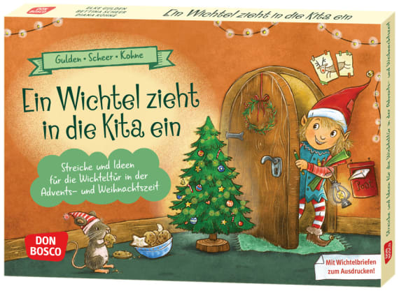 Ein Wichtel zieht in die Kita ein, Kartensatz, 3-6 Jahre