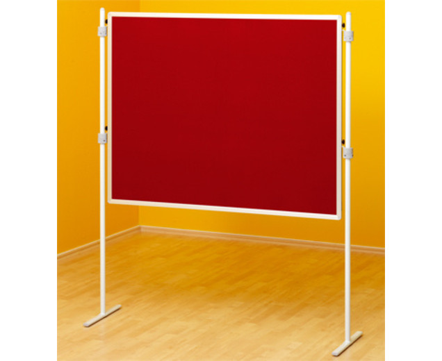 Compra Stellwand Einhängetafel - Stoffbezug, 120 x 150 cm, rot (ohne Stative)
