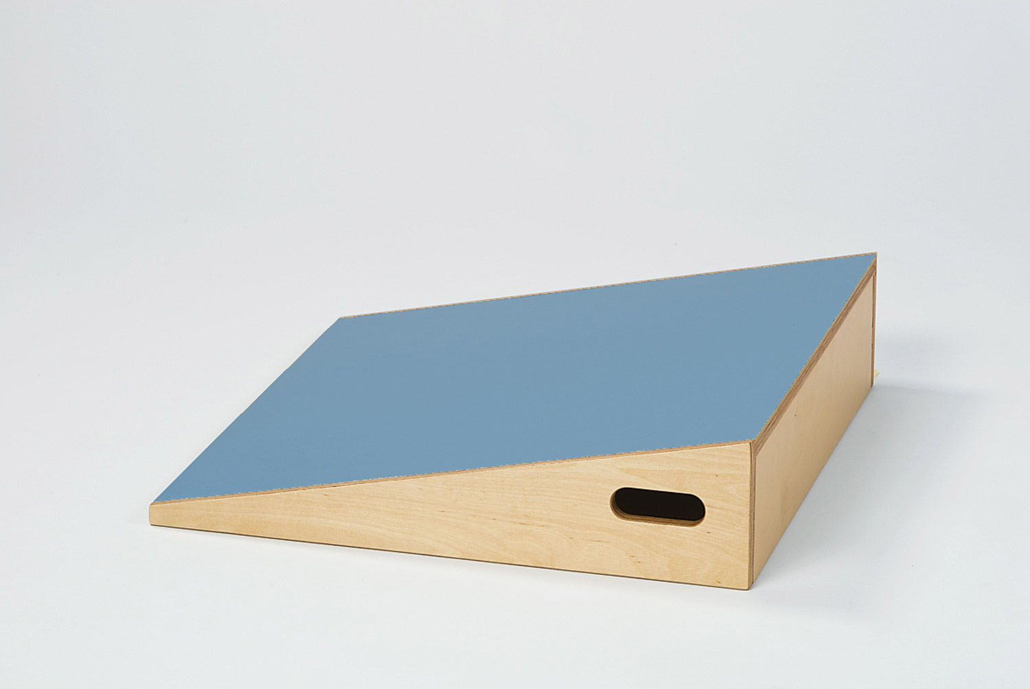 Podest Rampe blau