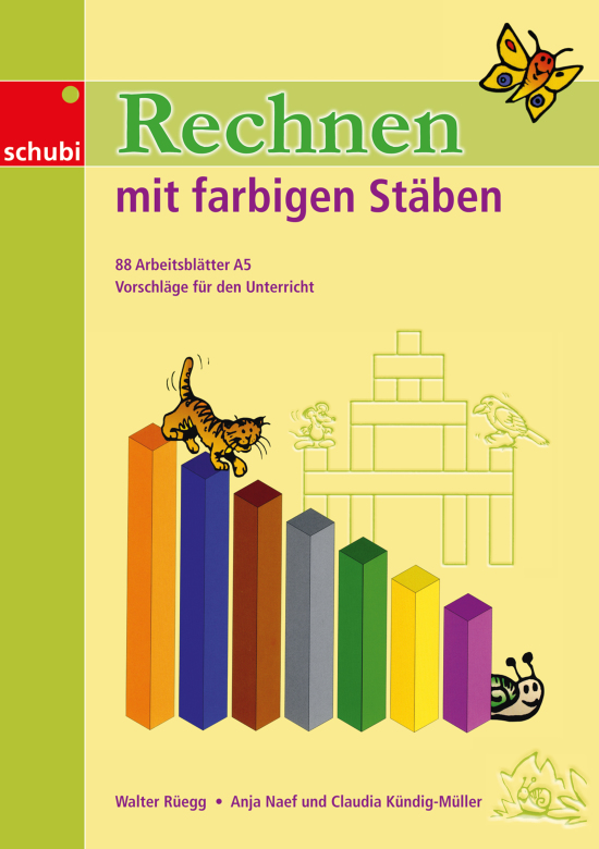 Rechnen mit farbigen Stäben, 4-7 Jahre
