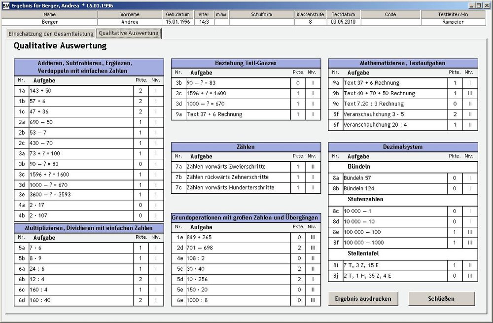 BASIS-MATH 4?8, Basisdiagnostik Mathematik, komplett