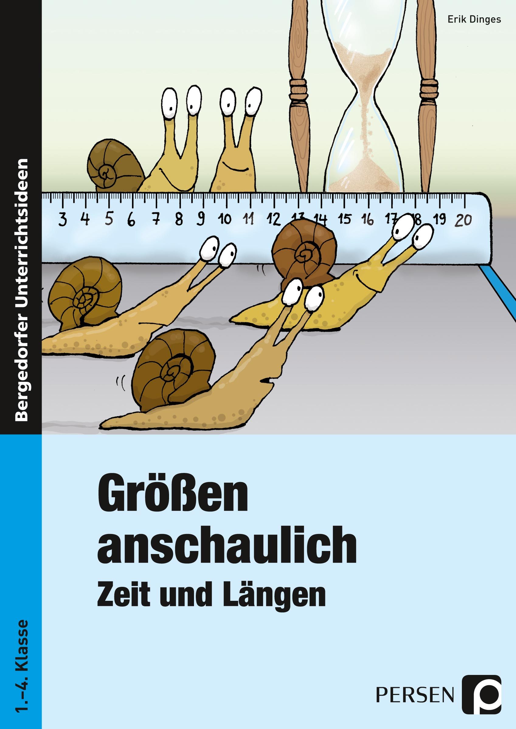 Größen anschaulich: Zeit und Längen, Buch, 1.-4. Klasse