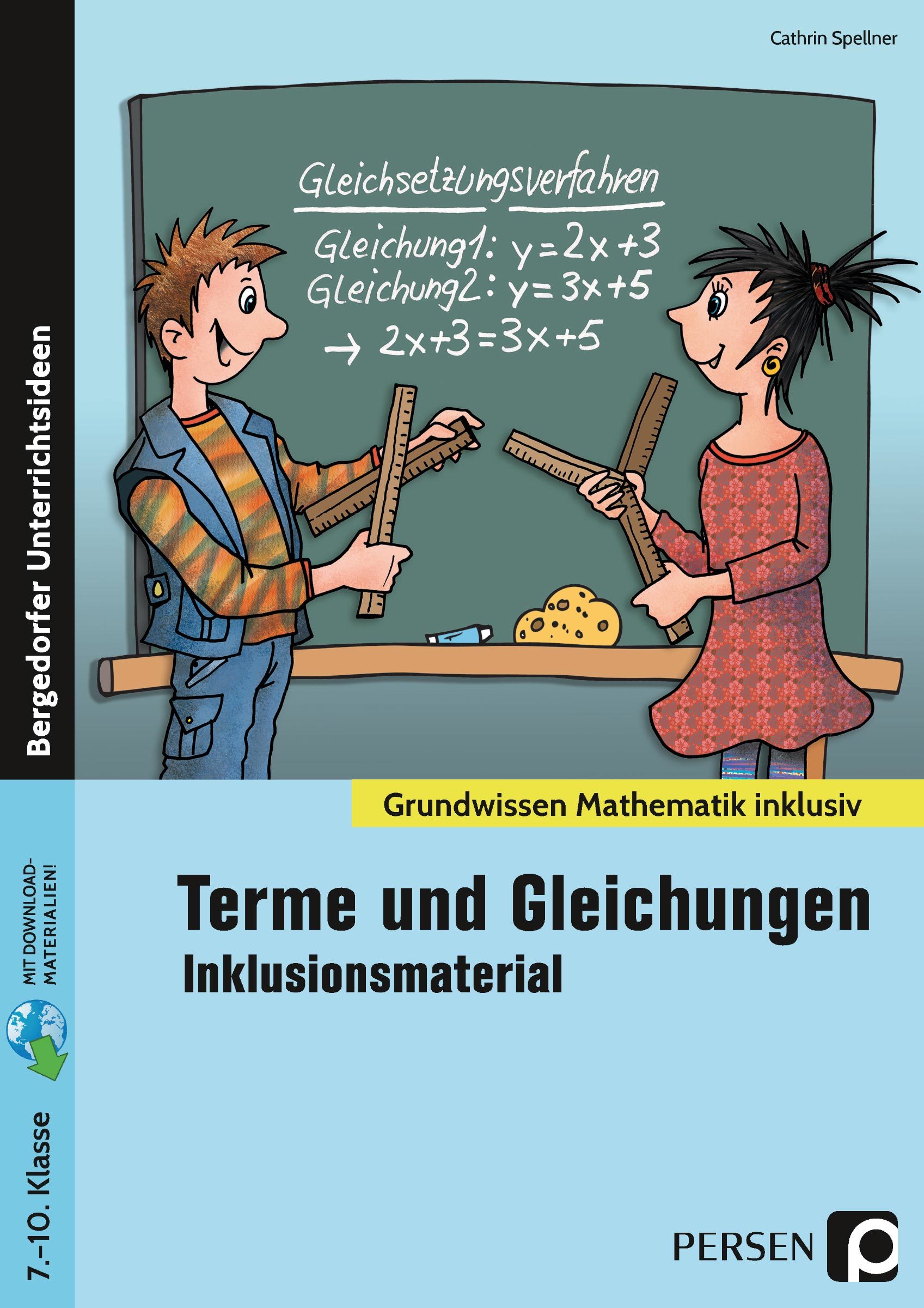 Terme und Gleichungen - Inklusionsmaterial, Buch, 7-10 Klasse