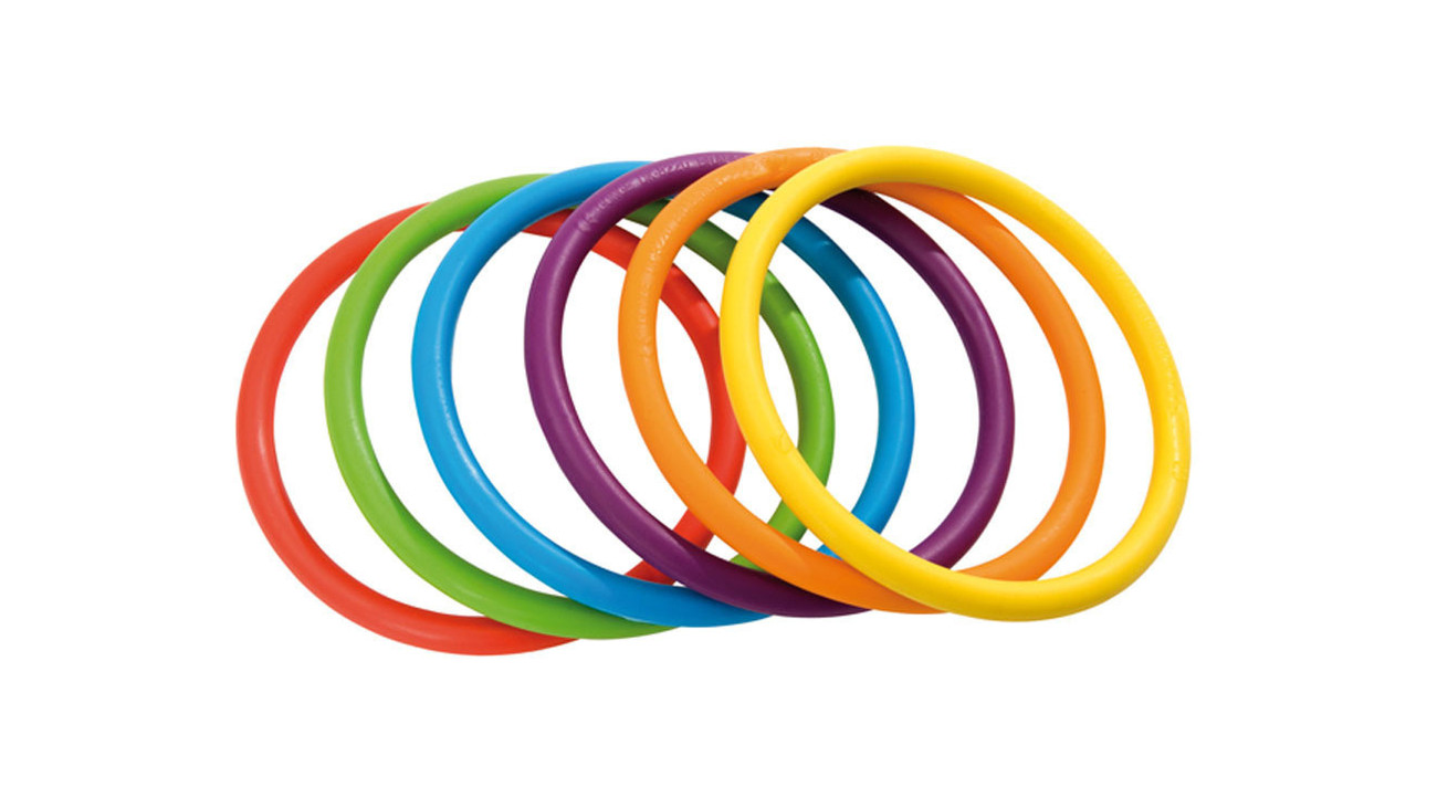 Gonge® Activity Rings, 6-er Set