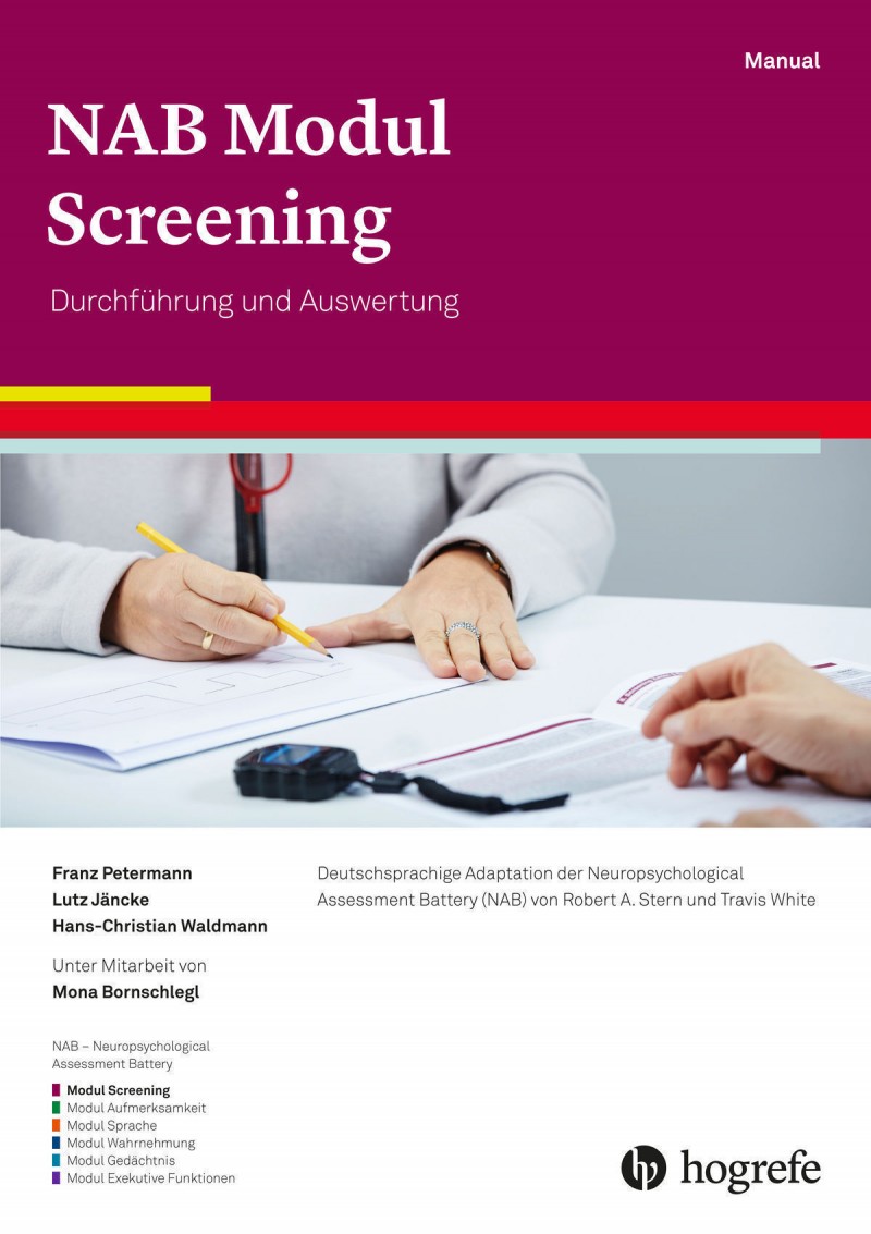 NAB - Neuropsychological Assessment Battery, ab 18 Jahre