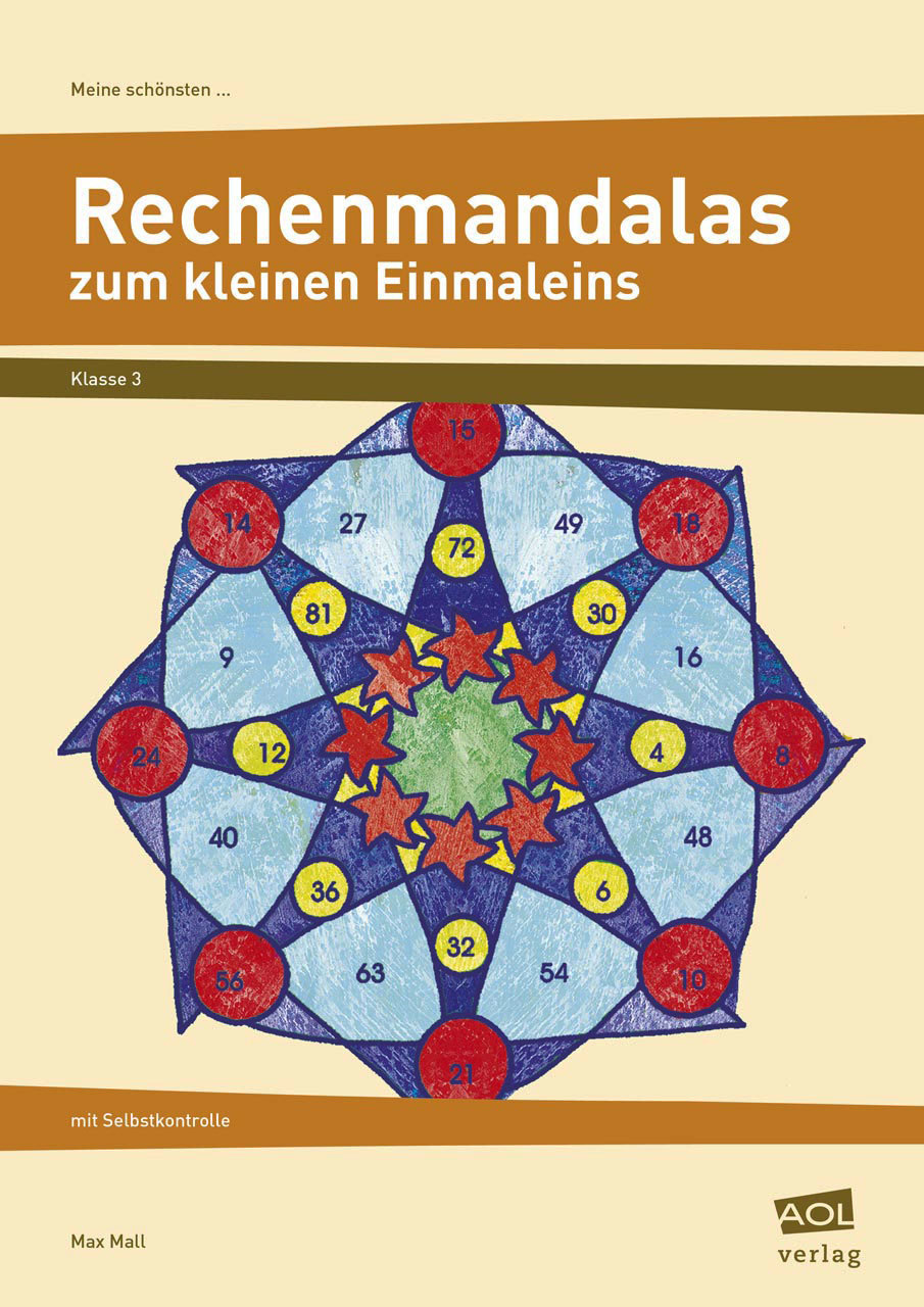 Meine schönsten Rechenmandalas: kleines Einmaleins