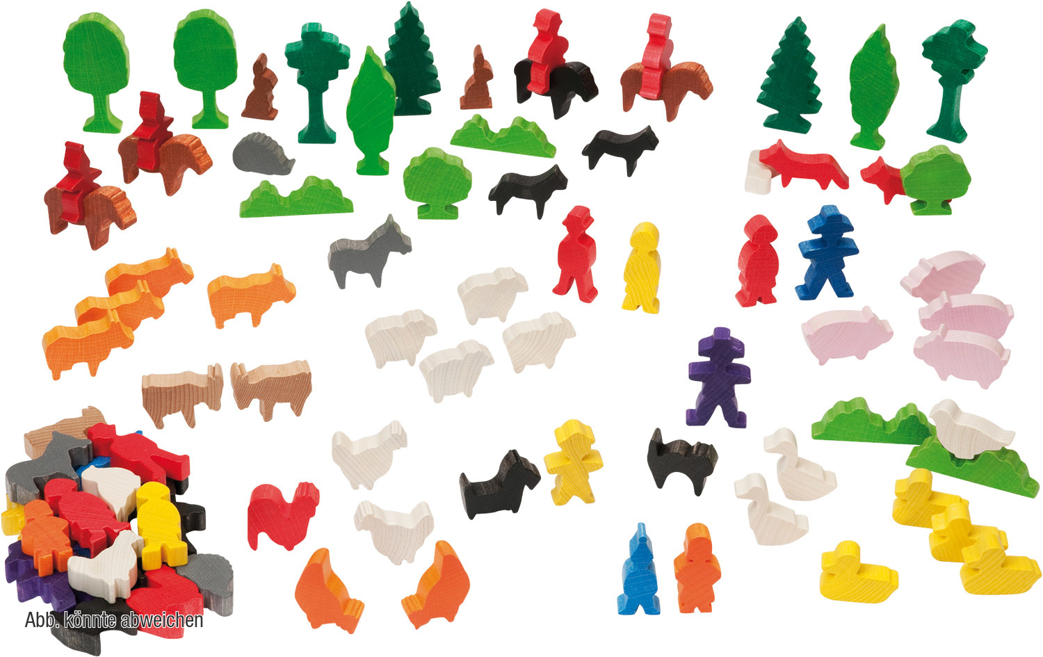 Heimische Tiere II, Aufstellfiguren, ab 18 Monate