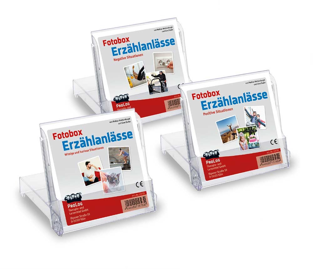 Fotobox Erzählanlässe - alle 3 Boxen im Paket