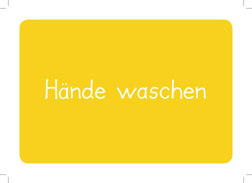 Verhaltensregeln, 16 Bildkarten, 4-9 Jahre