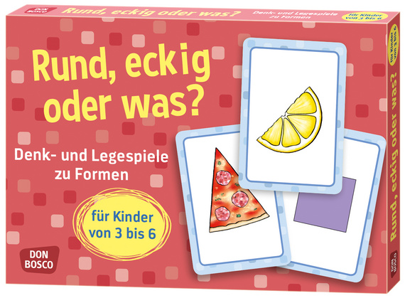 Rund, eckig oder was?, Spiele-Box
