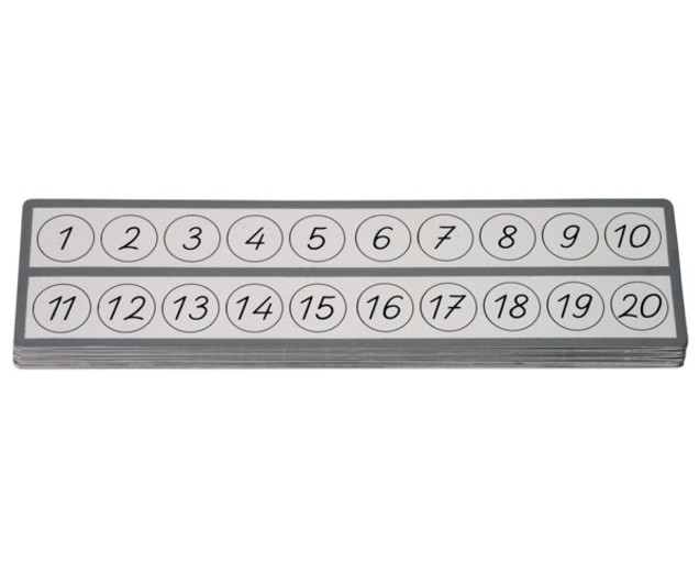 Set mit 10 Rechenleisten, 5-8 Jahre