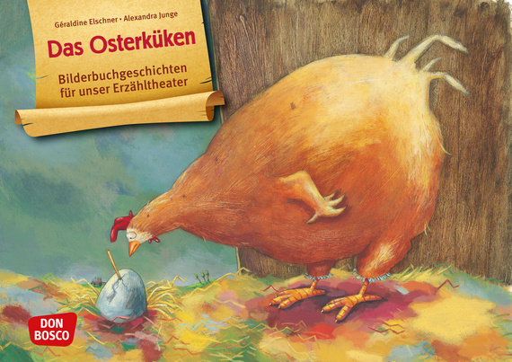 Kamishibai Bildkartenset - Das Osterküken, ab 3 Jahre