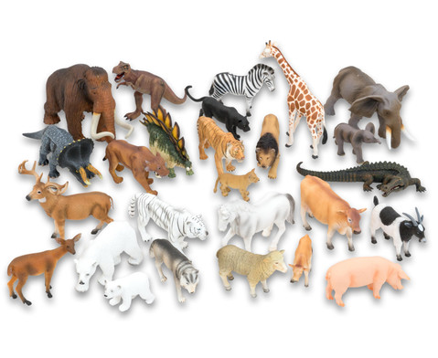 Tierfiguren, 26 Tiere, ab 3 Jahre