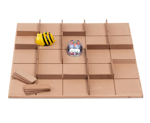 Bee-Bot und Blue-Bot Labyrinth aus Holz, ab 4 Jahre