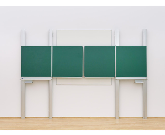 Pylonen-Doppelklapptafel grün 100x120 cm