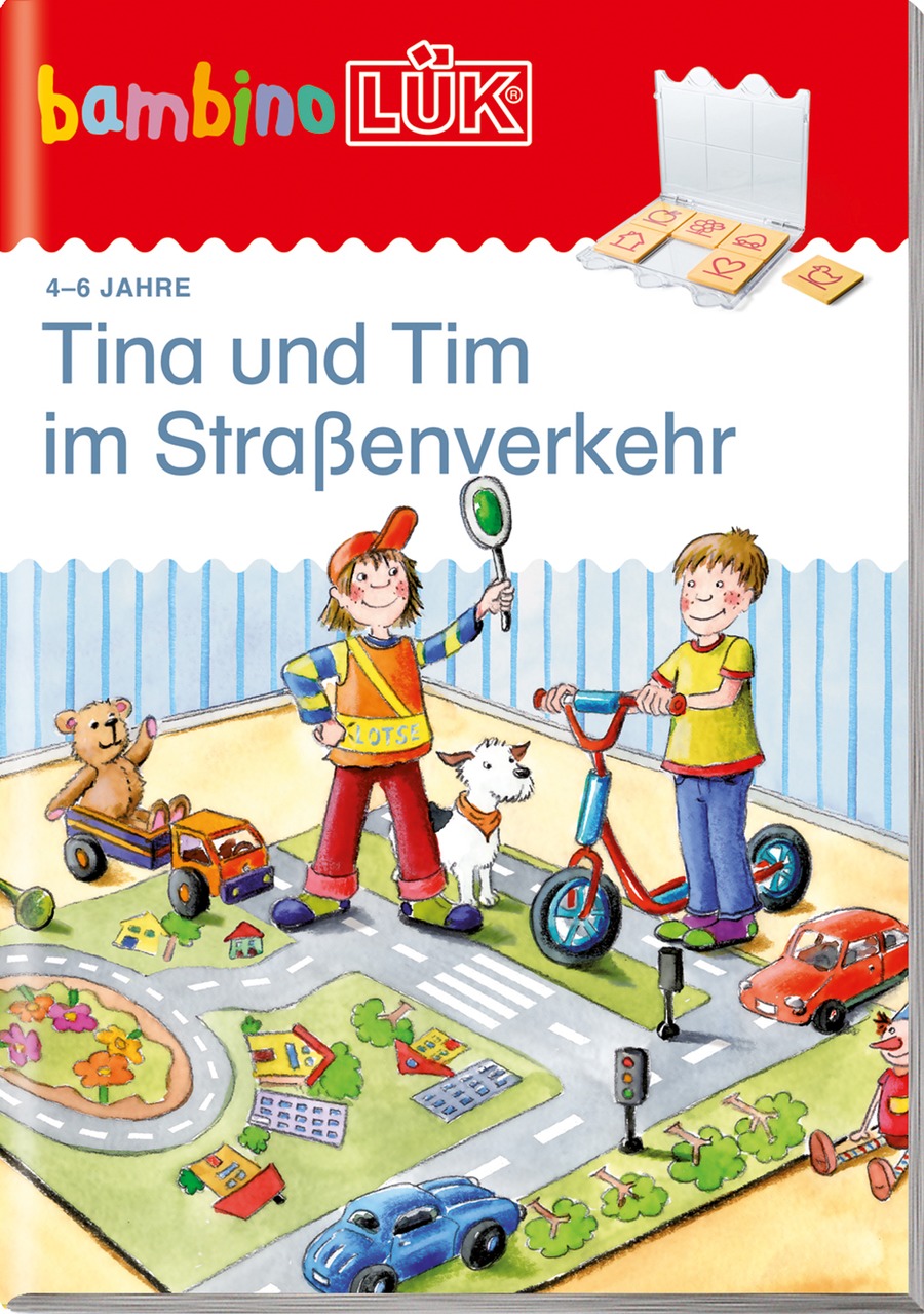 bambinoLÜK Tina und Tim im Straßenverkehr, Heft, 4-6 Jahre