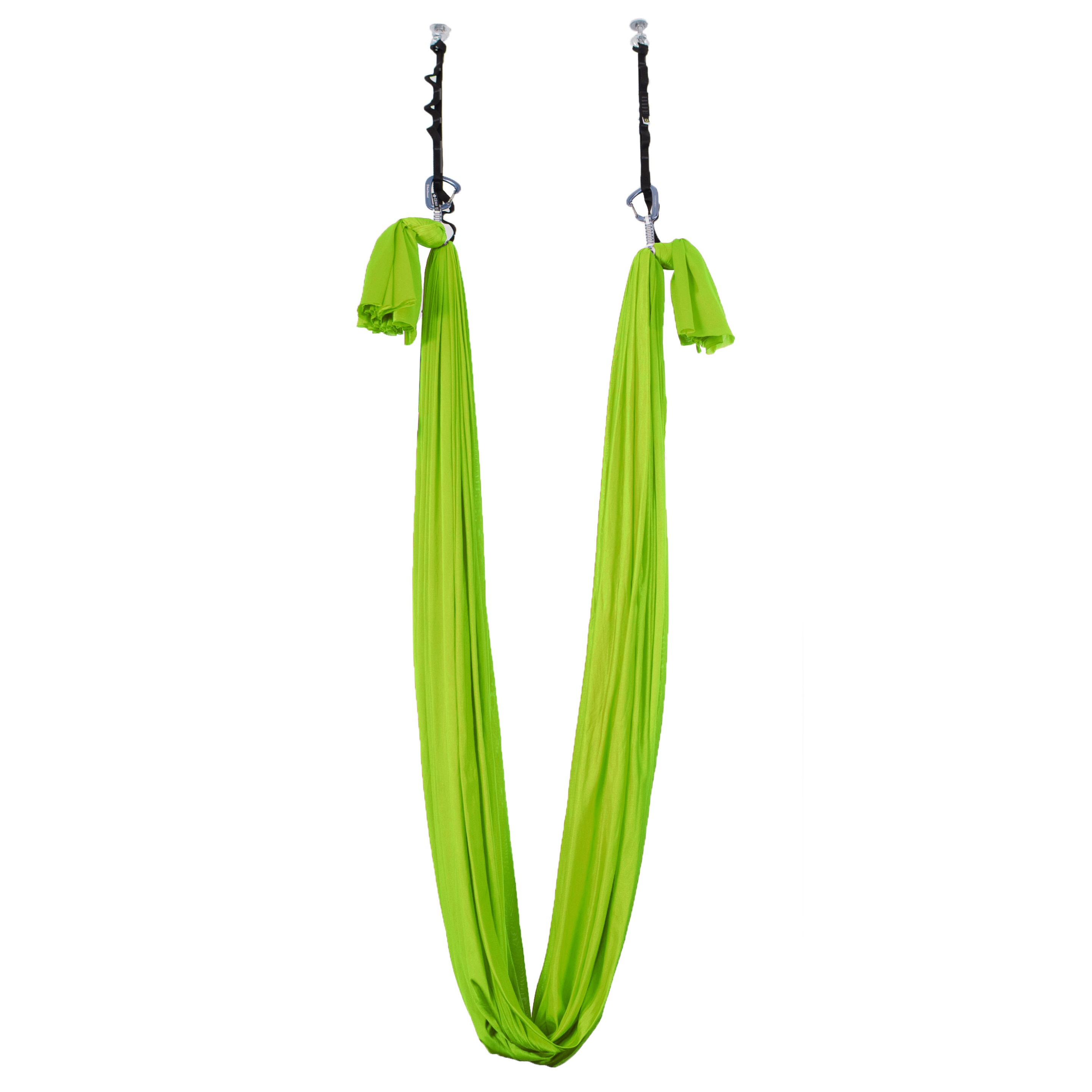 AerialX Yoga-Hängetuch, Farbe: Lemon, mit 2 Deckenankern