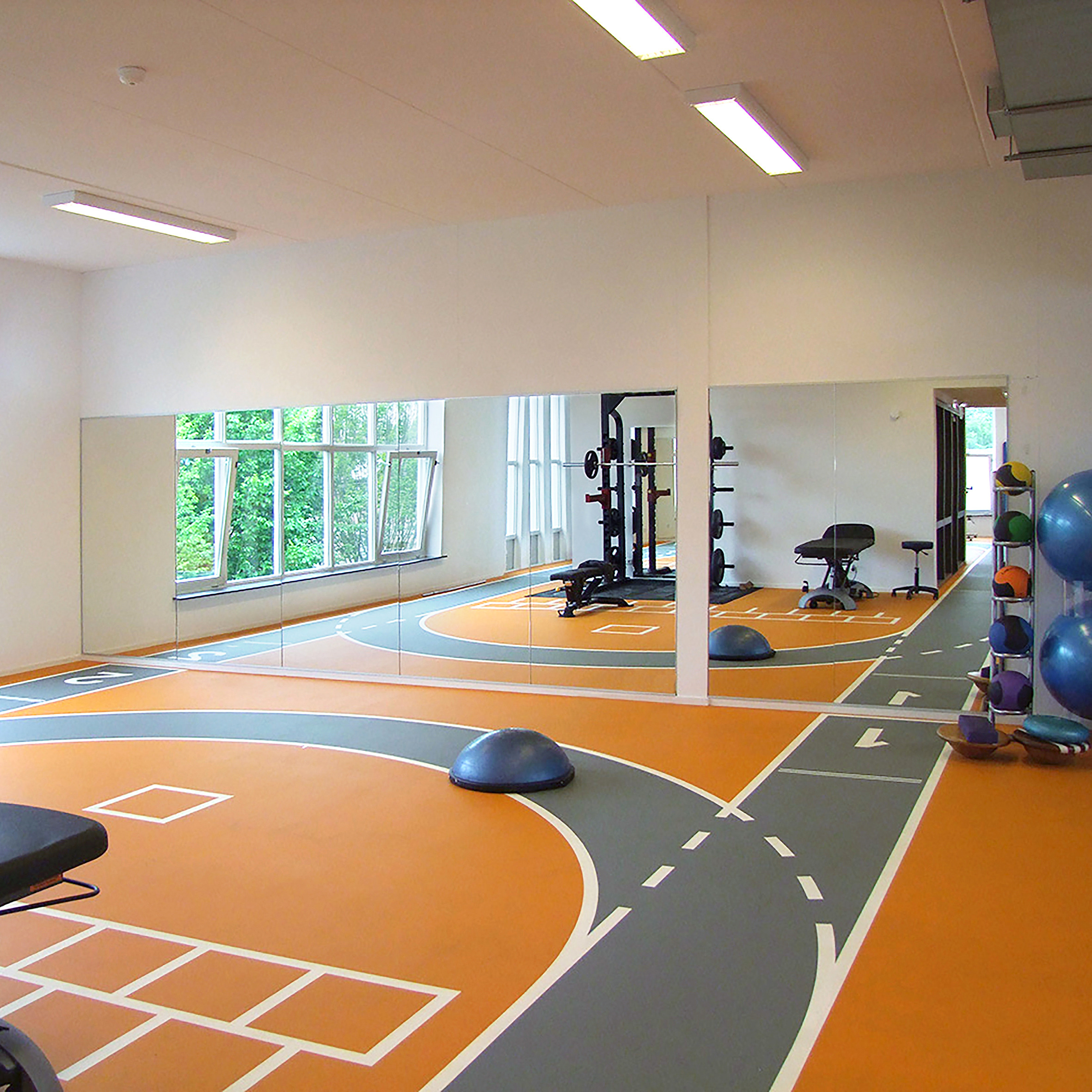 Fosk Spiegelwand Supersafe, 300x200 cm, 2 Elemente