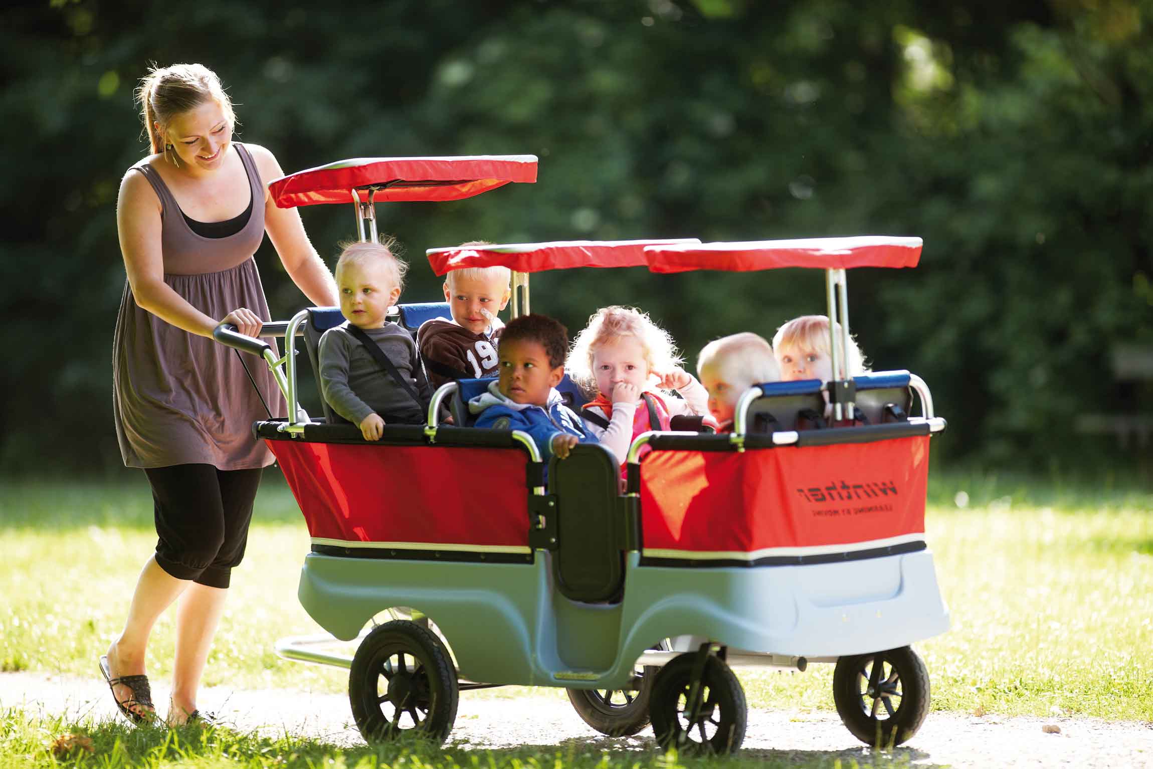 Winther® TURTLE Kinderbus Basic, 6 Kinder, 8900801