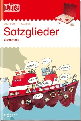 LÜK Grammatik GS-Satzglieder, Heft, 3.-4. Klasse