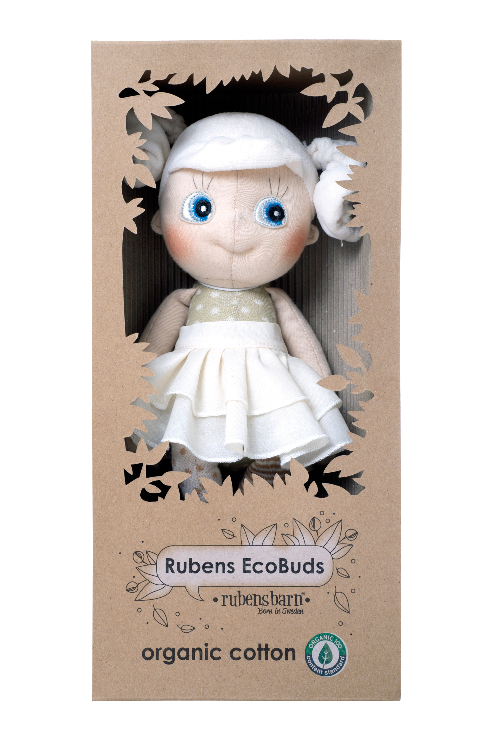 Rubens Eco Buds Daisy, Puppe, ab 0 Jahre