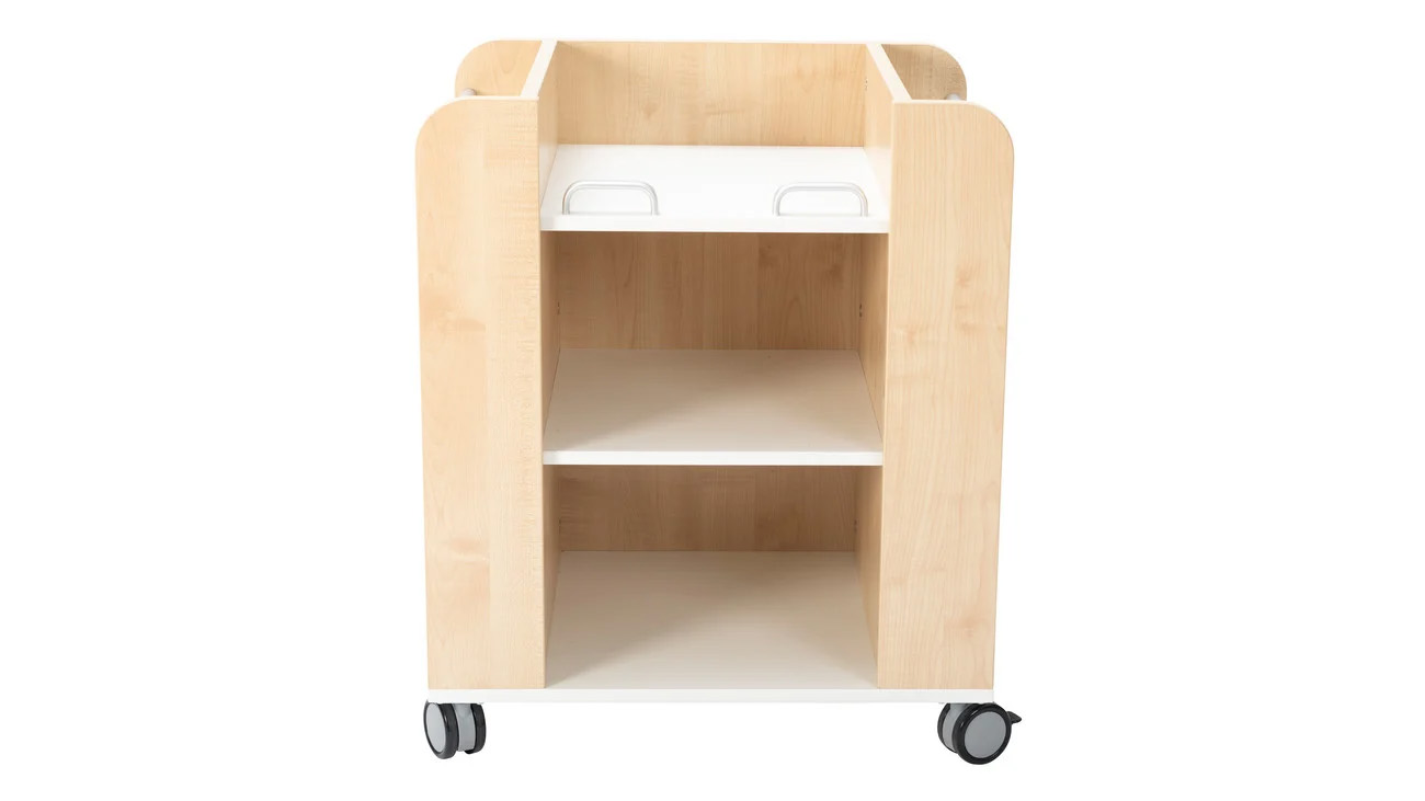 Getränkemobil, Holzdekor Buche hell