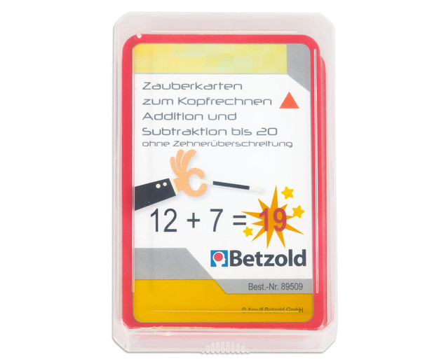 Zauberkarten zum Kopfrechnen - bis 20 ohne Zehnerüberschreitung, 6-8 Jahre