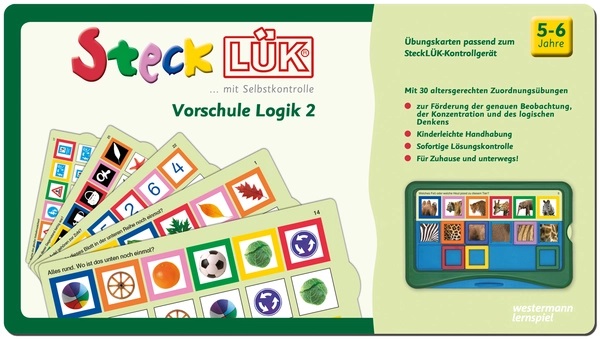 SteckLÜK Vorschule - Logik 2, 5-6 Jahre