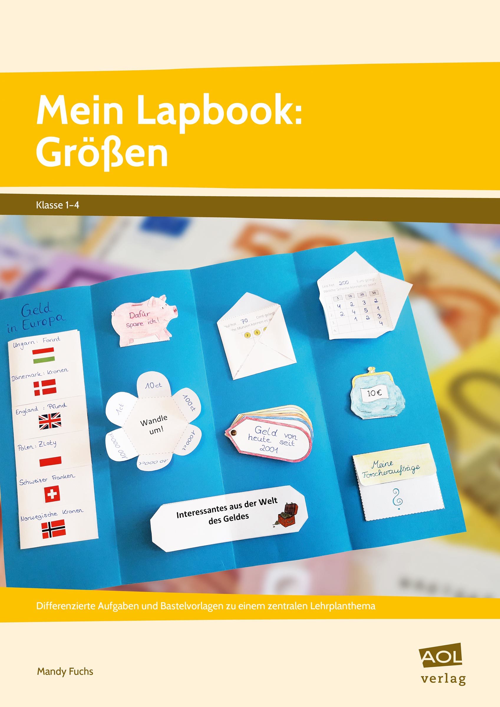 Mein Lapbook: Größen, Heft, 1.-4. Klasse