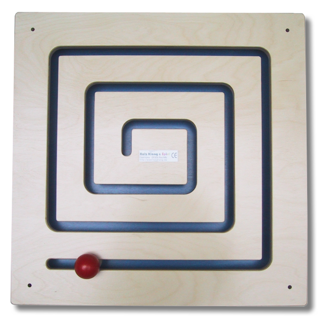 Wandspiel Spirale