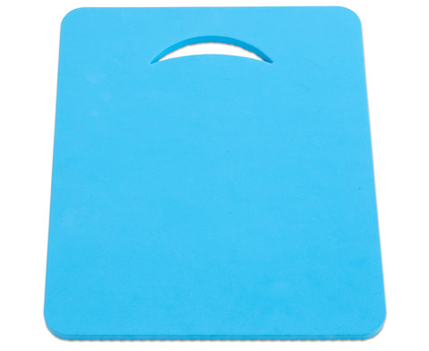 Sitzkissen mit taktiler Oberfläche 38x32 cm, blau