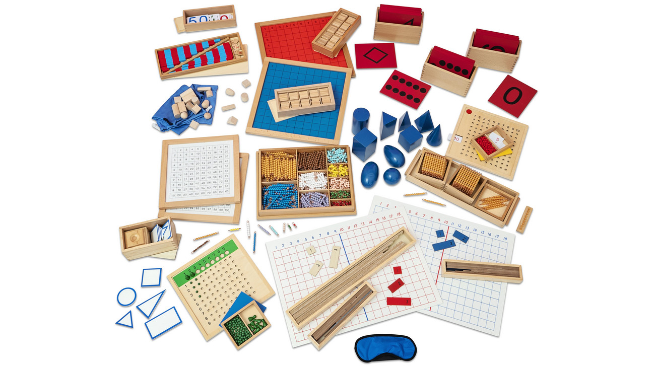 Montessori-Lernmaterial für den Mathematikunterricht
