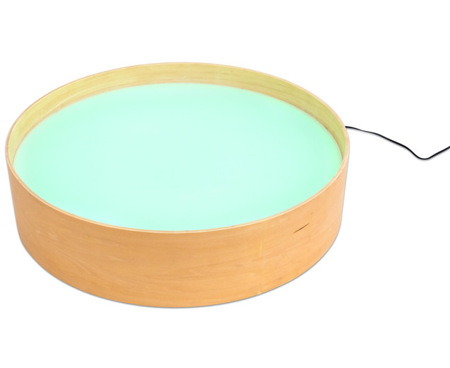 Lichttisch, rund, 3-12 Jahre