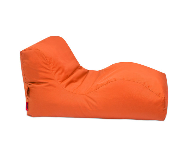 Outdoor Sitzsack Oko orange, 65x125x70 cm