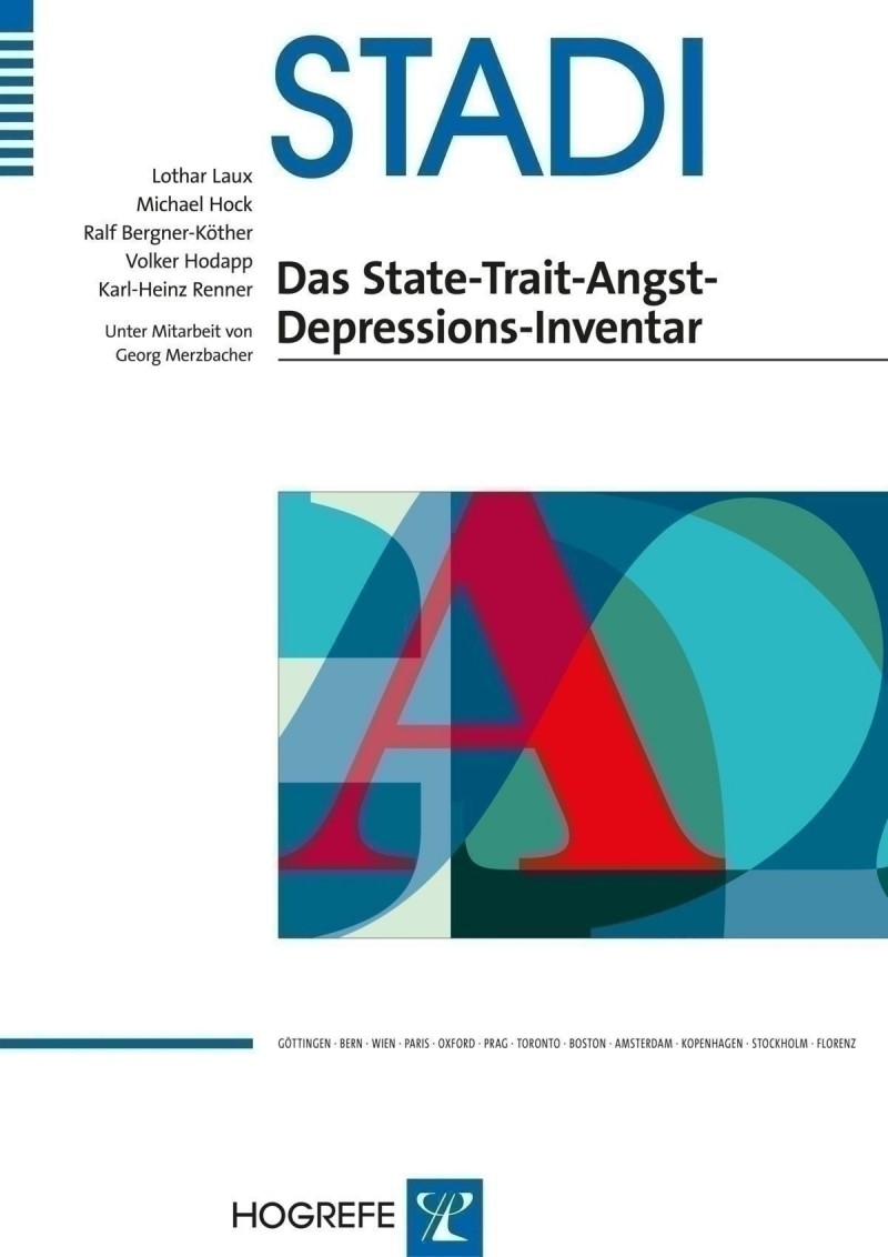 STADI - State-Trait-Angst- und Depressionsinventar, kompletter Test, ab 16 Jahre