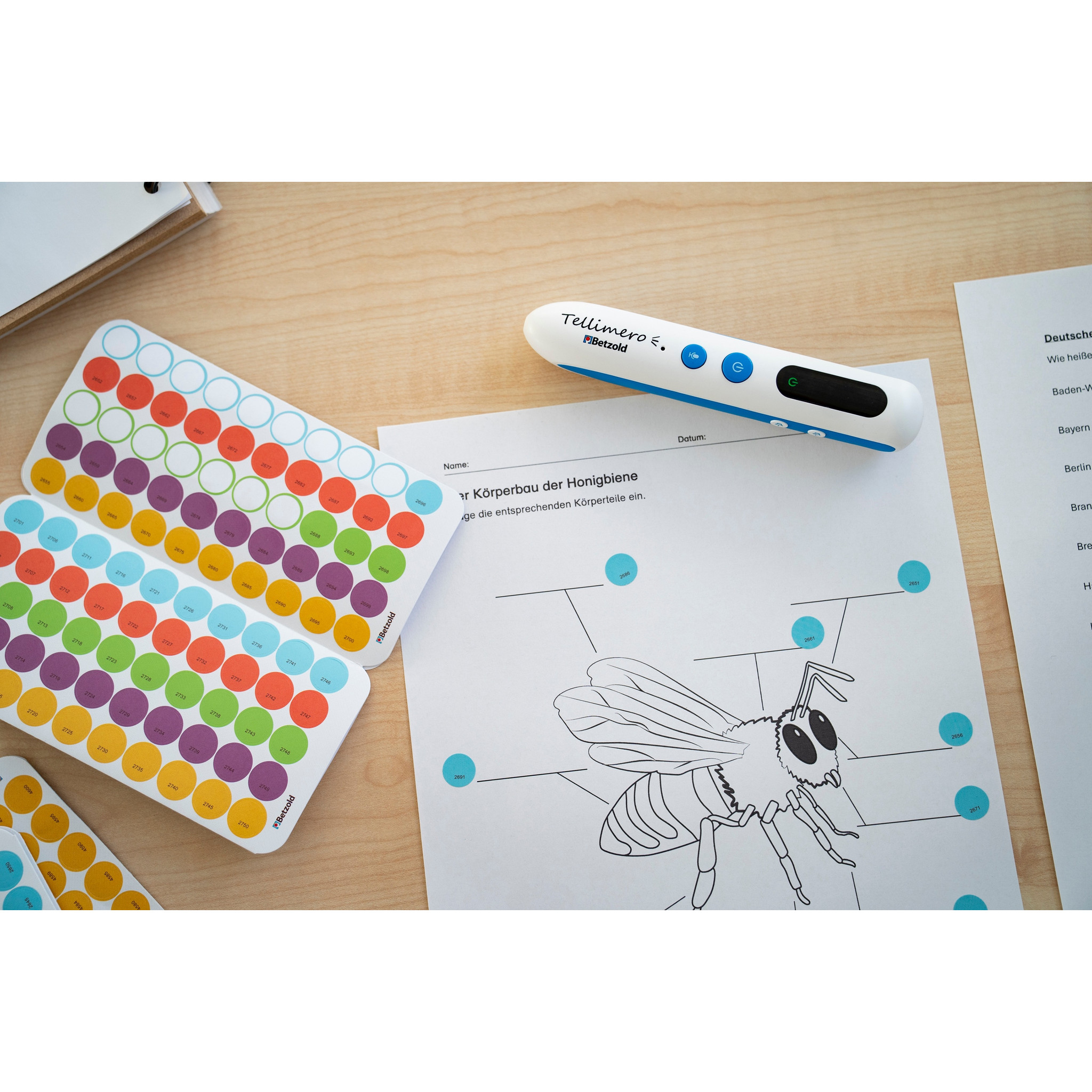Tellimero EDU, Lernstift, mit Display & Bluetooth, sprechend