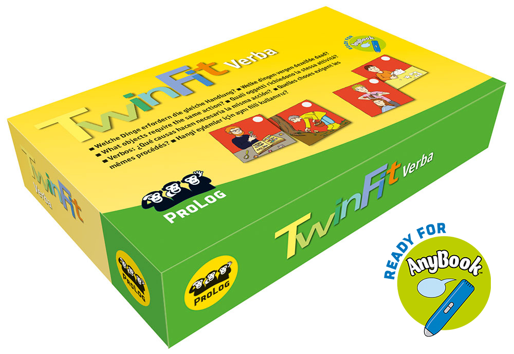 TwinFit Verba, Memospiel, ab 5 Jahre (Anybook PRO-kompatibel)
