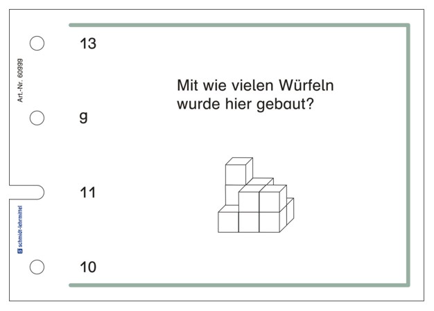 Stöpselkarten 'Geometrie'