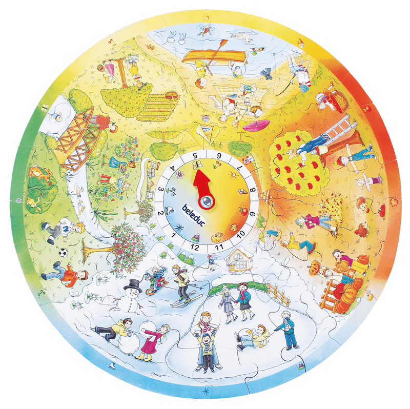 XXL Lernpuzzle Jahreszeiten, ab 4 Jahre