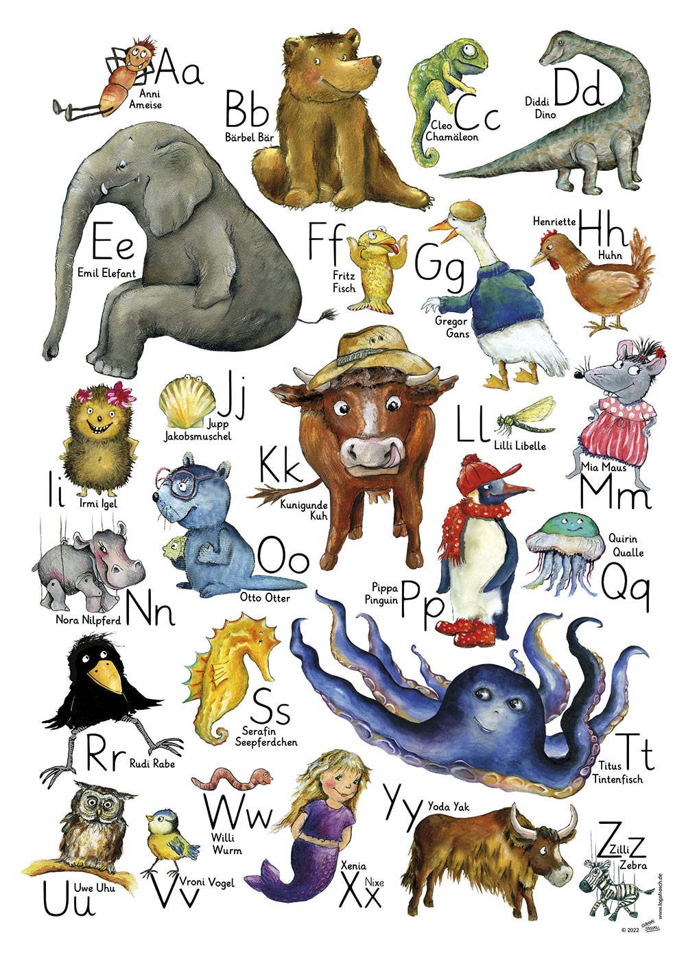 ABC - tierisch gut!, Poster