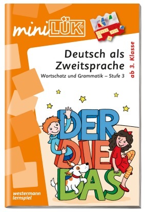 miniLÜK Deutsch als Zweitsprache 3, Übungsheft, ab 3. Klasse