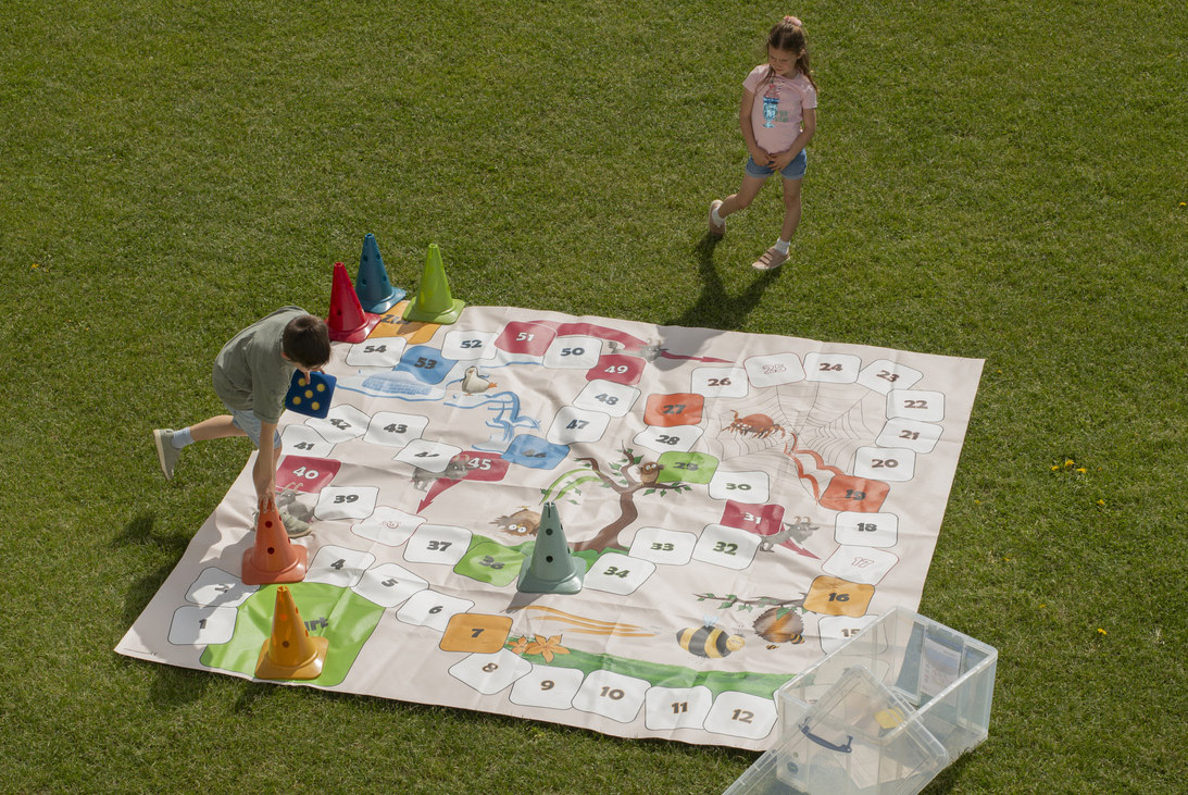 XXL-Outdoor-Leiterspiel Tier Rallye