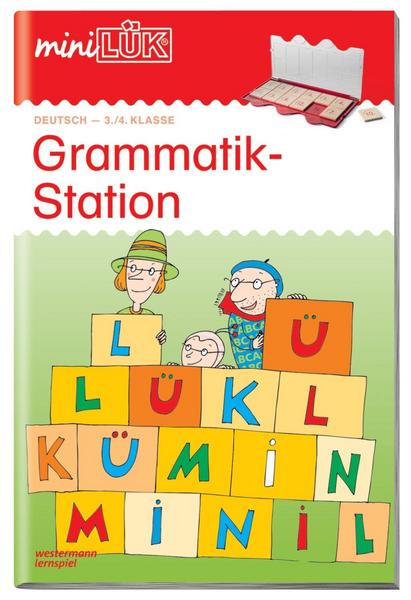miniLÜK Grammatik-Station, Heft, 3.-4. Klasse